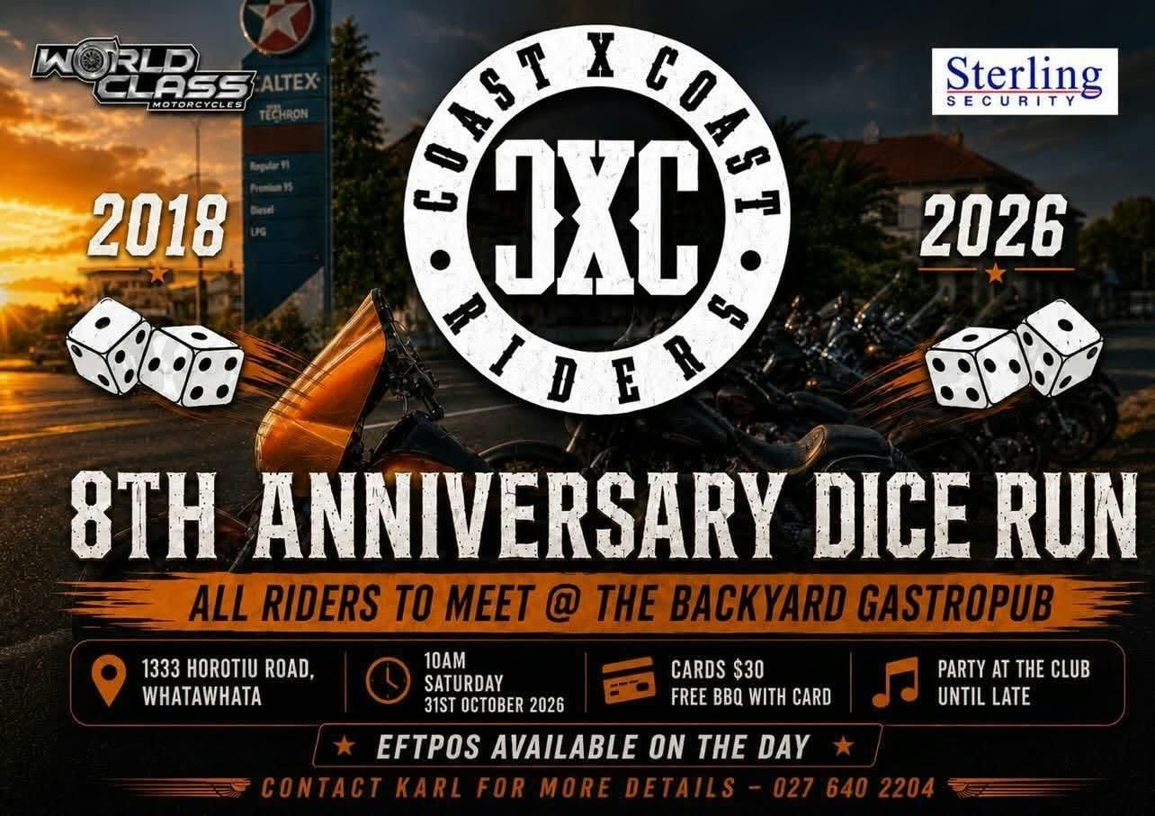 Coast X Coast Riders - 8th Anniversary Dice Run 1 5486cfec c2f9 424c b3cd d433314d007a - Coast X Coast Riders - 8th Anniversary Dice Run