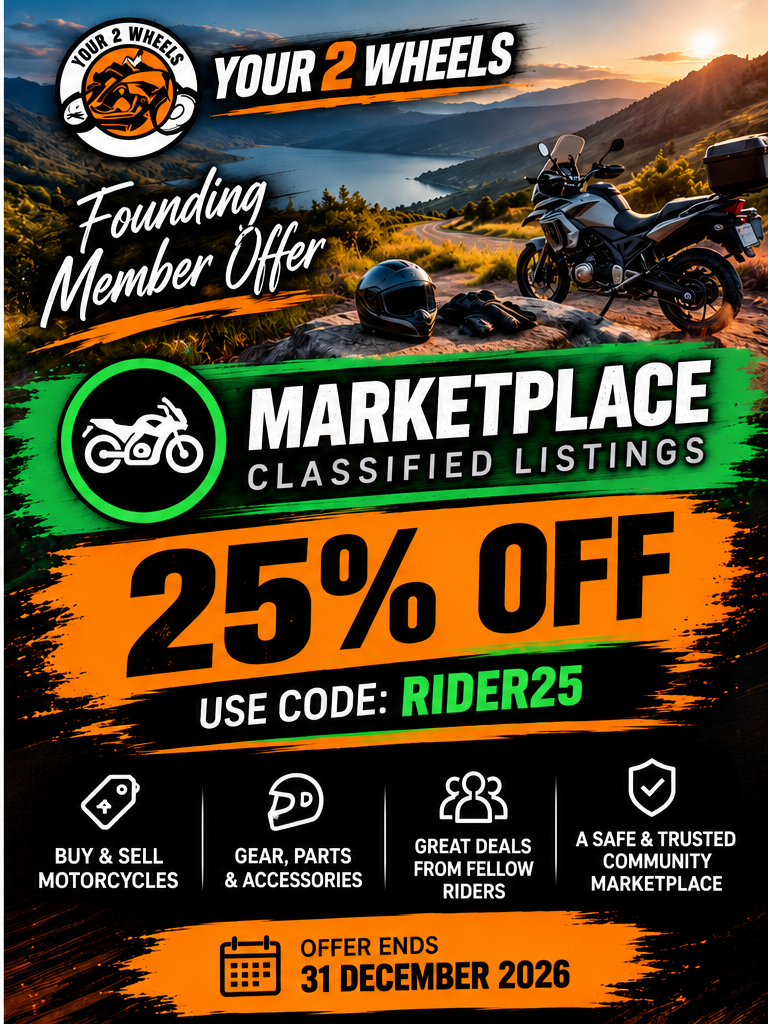Introductory offers: showcase your business or list your motorcycle gear 3 your2wheels marketplace listings classifieds motorcycle